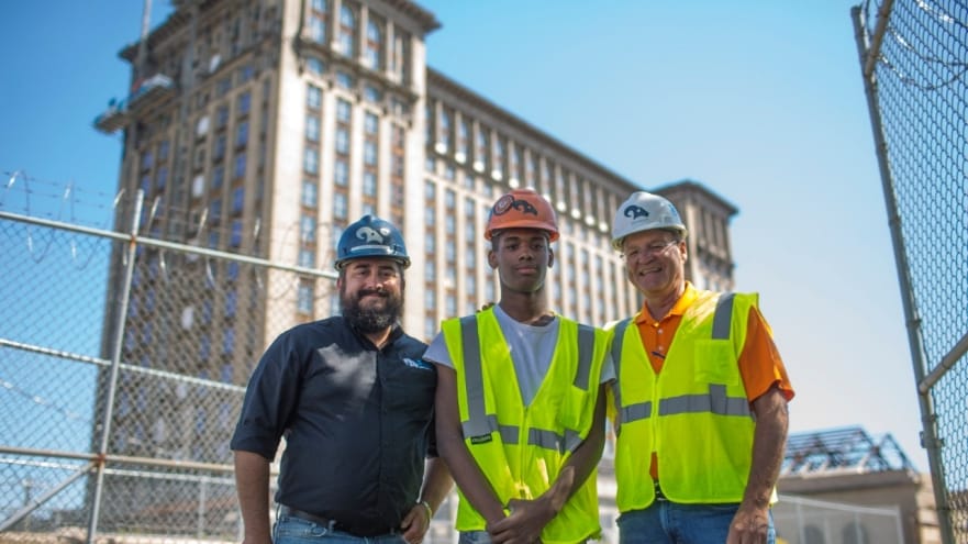 Ford And Its Michigan Central Station Contractors Bring Trade Jobs Back To Detroit
